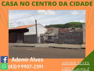 Casa para Venda, em Santo Antnio da Platina, bairro Centro, 3 dormitrios, 1 banheiro, 2 vagas