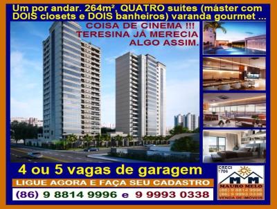 Apartamento para Venda, em Teresina, bairro Jquei Clube, 4 dormitrios, 6 banheiros, 4 sutes, 5 vagas