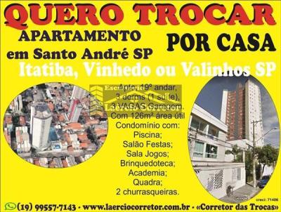 Apartamento para Venda, em Santo Andr, bairro Parque das Naes, 3 dormitrios, 2 banheiros, 1 sute, 3 vagas