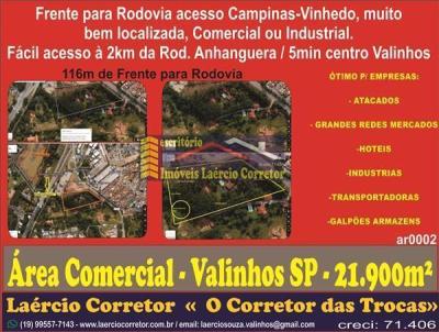 rea Comercial para Venda, em Valinhos, bairro Stio Recreio dos Cafezais