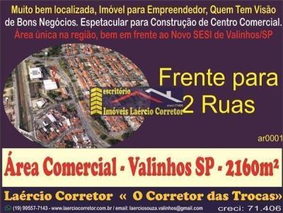 rea Comercial para Venda, em Valinhos, bairro Jardim So Paulo