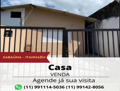 Casa para Venda, em Itanham, bairro Sabana, 2 dormitrios, 1 banheiro, 1 sute, 2 vagas