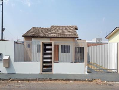 Casa para Venda, em Primavera do Leste, bairro PONCHO VERDE 2, 2 dormitrios, 2 banheiros, 1 sute