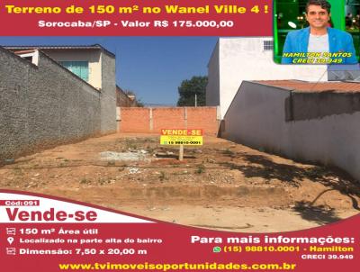 Terreno para Venda, em Sorocaba, bairro Wanel Ville 4