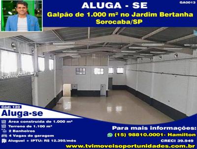 Galpo para Locao, em , bairro Jardim Bertanha, 2 banheiros, 4 vagas