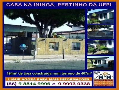 Casa para Venda, em Teresina, bairro Ininga