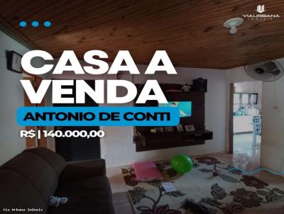Casa para Venda, em Pederneiras, bairro Antonio de Conti, 2 dormitrios