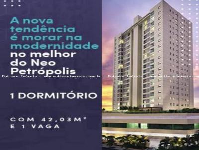 Apartamento para Locao, em Presidente Prudente, bairro Jardim Petrpolis, 1 dormitrio, 1 sute, 1 vaga