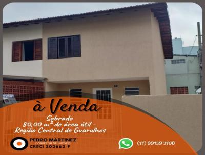 Sobrado para Venda, em Guarulhos, bairro Vila das Palmeiras, 2 dormitrios, 1 banheiro, 1 vaga