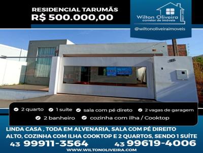 Casa para Venda, em Santo Antnio da Platina, bairro Residencial Tarums, 2 dormitrios, 2 banheiros, 1 sute, 2 vagas