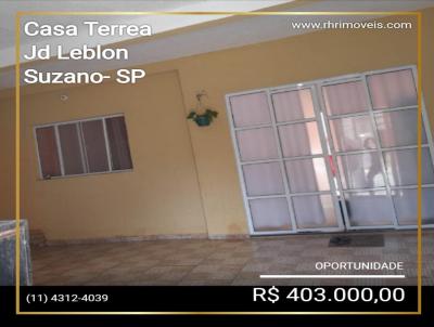 Casa para Venda, em Suzano, bairro Jardim Leblon, 3 dormitórios, 2 banheiros, 1 suíte, 2 vagas