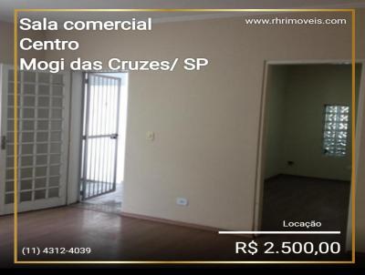 Sobrado Comercial para Locação, em Mogi das Cruzes, bairro Centro, 4 dormitórios, 2 banheiros