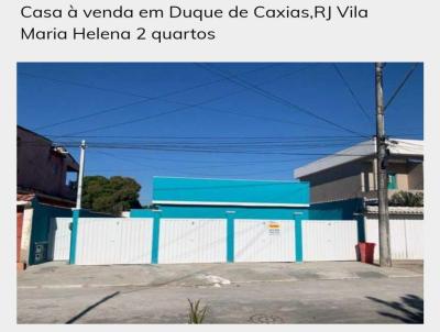 Casa para Venda, em Duque de Caxias, bairro Vila Maria Helena, 2 dormitrios, 1 banheiro, 1 vaga