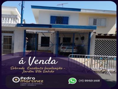 Sobrado para Venda, em Guarulhos, bairro Jardim Vila Galvo, 3 dormitrios, 4 banheiros, 1 sute, 2 vagas