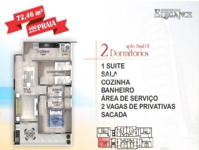 Apartamento para Venda, em Praia Grande, bairro Aviao, 2 dormitrios, 2 banheiros, 1 sute, 2 vagas