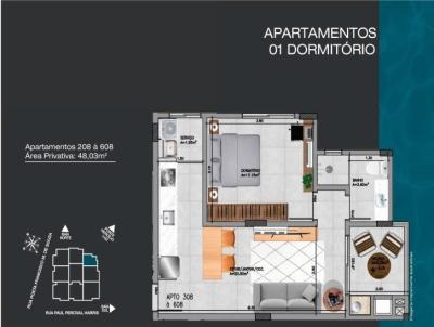 Apartamento para Venda, em Florianpolis, bairro Estreito, 1 dormitrio, 1 banheiro, 1 vaga