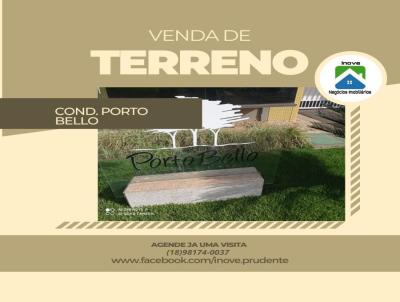 Terreno Residencial para Venda, em Presidente Prudente, bairro Porto Bello Residence