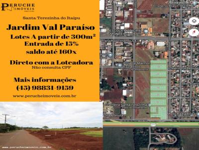 Terreno para Venda, em Santa Terezinha de Itaipu, bairro Jardim Val Paraiso