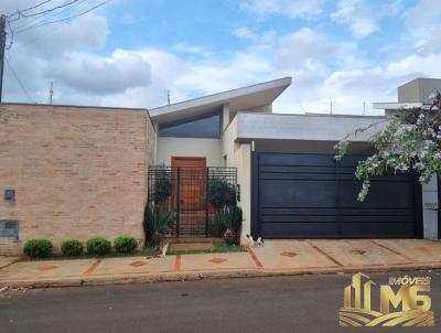 Casa para Venda, em Santa Cruz do Rio Pardo, bairro Residencial Brana, 3 dormitrios, 4 banheiros, 1 sute, 2 vagas