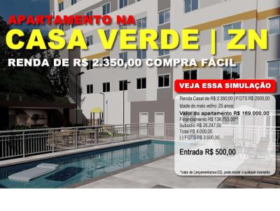 Apartamento para Venda, em So Paulo, bairro Casa Verde, 2 dormitrios