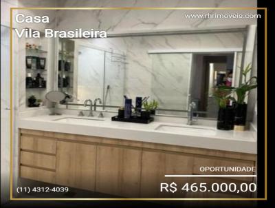 Casa Térrea para Venda, em Mogi das Cruzes, bairro Vila Brasileira, 3 dormitórios, 2 banheiros, 1 suíte, 2 vagas
