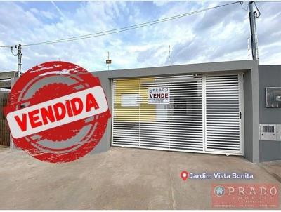 Casa para Venda, em Presidente Prudente, bairro JARDIM VISTA BONITA, 3 dormitrios, 2 banheiros, 1 sute, 1 vaga