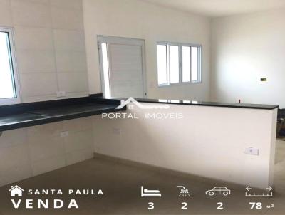 Casa para Venda, em Jacare, bairro Residencial Santa Paula, 3 dormitrios, 2 banheiros, 1 sute, 2 vagas
