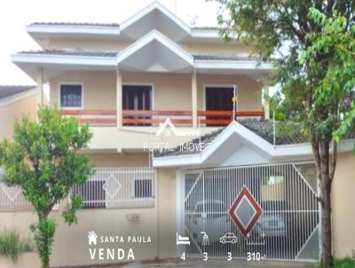 Casa para Venda, em Jacare, bairro Residencial Santa Paula, 4 dormitrios, 4 banheiros, 3 sutes, 3 vagas