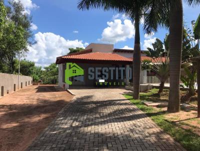 Chcara para Venda, em Catanduva, bairro Jardim dos Coqueiros II, 5 banheiros, 3 sutes, 3 vagas