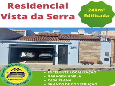 Casa para Venda, em Machado, bairro Vista da Serra, 3 dormitrios, 3 banheiros, 1 sute, 2 vagas