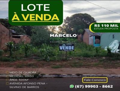 Lote para Venda, em Bandeirantes, bairro Silvino de Barros