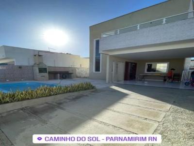 Casa para Venda, em Parnamirim, bairro Caminho do Sol, 3 dormitrios, 3 banheiros, 2 sutes, 2 vagas