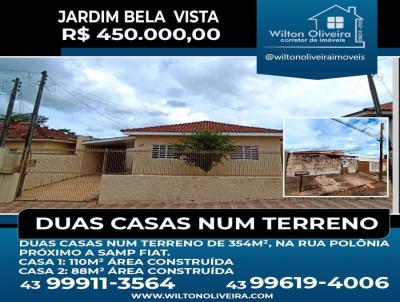 Casa para Venda, em Santo Antônio da Platina, bairro Jardim Bela Vista