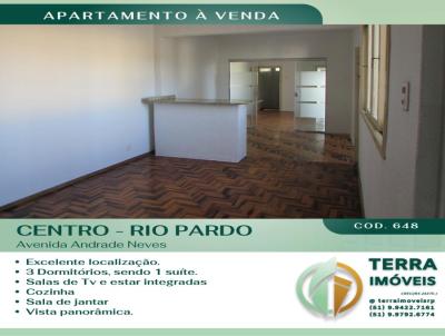 Apartamento para Venda, em Rio Pardo, bairro Centro, 3 dormitrios, 2 banheiros, 1 sute