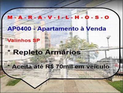 Apartamento para Venda, em Valinhos, bairro Jardim Santa Rosa, 2 dormitrios, 1 banheiro, 1 vaga
