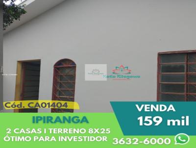 Casa para Venda, em Ribeiro Preto, bairro Vila Tibrio, 2 dormitrios, 2 banheiros, 1 vaga
