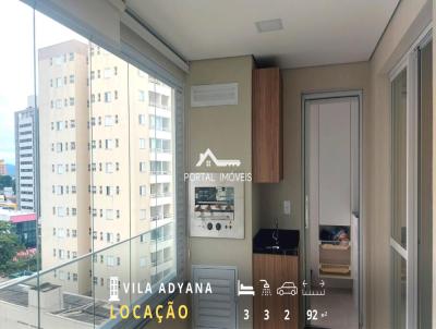 Apartamento para Locao, em So Jos dos Campos, bairro Vila Adyana, 3 dormitrios, 3 banheiros, 1 sute, 2 vagas