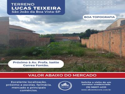 Terreno para Venda, em So Joo da Boa Vista, bairro LUCAS TEIXEIRA