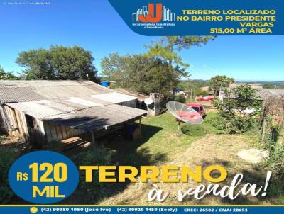 Terreno para Venda, em Laranjeiras do Sul, bairro Presidente Getlio Vargas