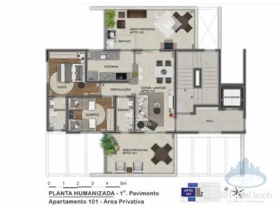 Apartamento com rea Privativa para Venda, em Sabar, bairro Ana Lcia, 2 dormitrios, 2 banheiros, 1 sute, 2 vagas