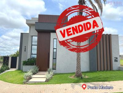 Casa em Condomnio para Venda, em Presidente Prudente, bairro PORTO MADERO RESIDENCE, 3 dormitrios, 5 banheiros, 3 sutes, 2 vagas