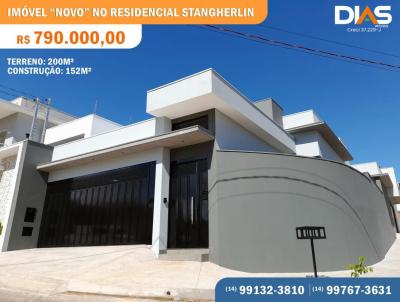 Casa para Venda, em Barra Bonita, bairro Residencial Stangherlin, 2 dormitrios, 1 banheiro, 1 sute, 2 vagas