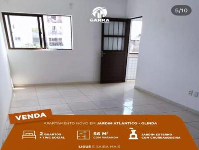 Apartamento para Venda, em Olinda, bairro Jardim Atlntico, 2 dormitrios, 1 banheiro, 1 vaga
