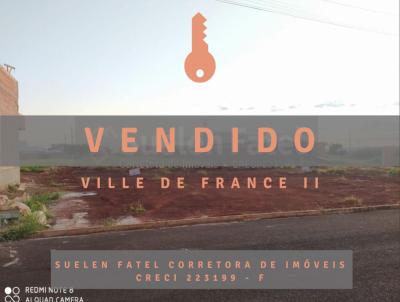 Terreno para Venda, em Ourinhos, bairro Ville de France II