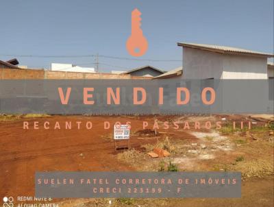 Terreno para Venda, em Ourinhos, bairro Recanto dos Pssaros III