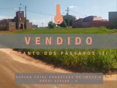 Terreno para Venda, em Ourinhos, bairro Recanto dos Pssaros III