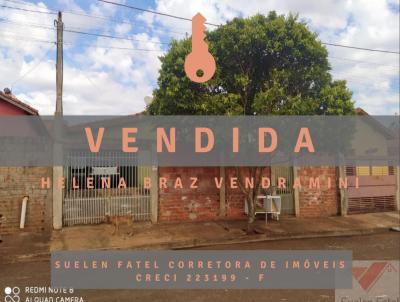 Casa para Venda, em Ourinhos, bairro Conjunto Habitacional Helena Braz Vendramini, 3 dormitrios, 2 banheiros, 2 vagas