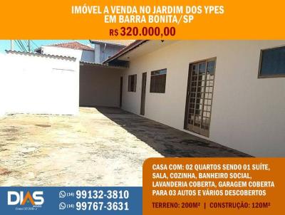 Casa para Venda, em Barra Bonita, bairro Jardim dos Yps, 3 dormitrios, 1 banheiro, 1 sute, 3 vagas