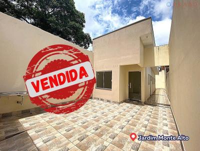 Casa para Venda, em Presidente Prudente, bairro JARDIM MONTE ALTO, 3 dormitrios, 2 banheiros, 1 sute, 2 vagas
