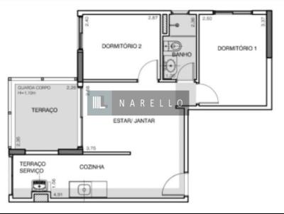 Apartamento para Venda, em So Paulo, bairro Aclimao, 1 dormitrio, 1 banheiro, 1 vaga